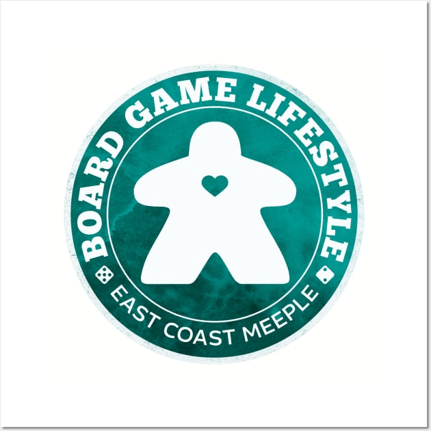 Board Game Lifestyle (Green) Wall Art by east coast meeple